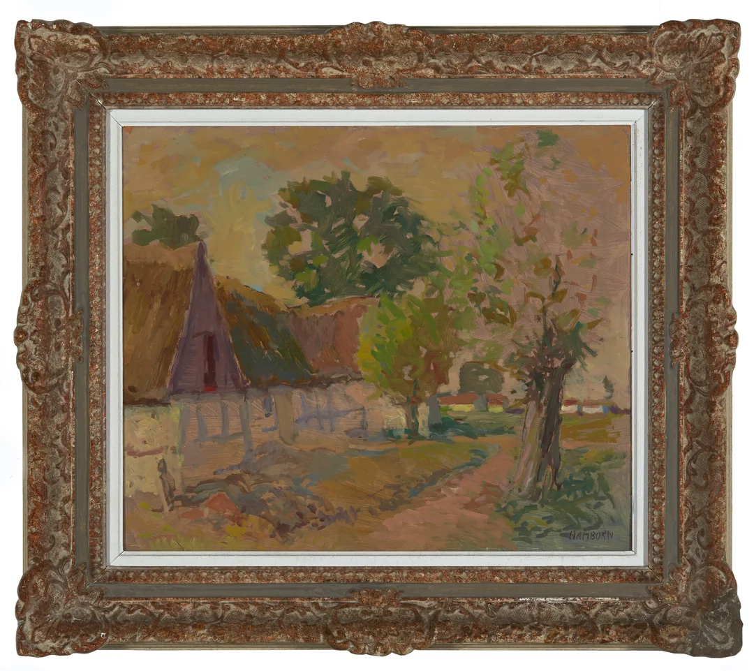 Hamborn, Axel — "Soldis" — Kunst/Maleri — Blomqvist