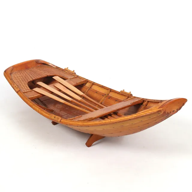 BÅTMODELL, Bohuseka, trä, 1900-tal.