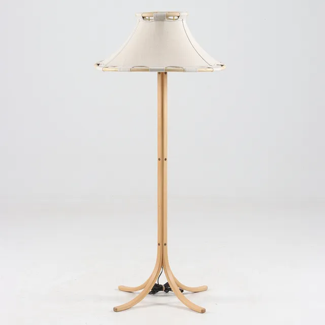 ANNA EHRNER. Golvlampa, bok och canvas, "Anna", Ateljé Lyktan, Åhus.