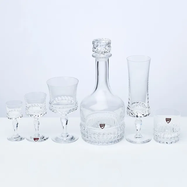INGEBORG LUNDIN. INGEBORG LUNDIN. "Silvia", glasservis, 31 dlr, Orrefors.