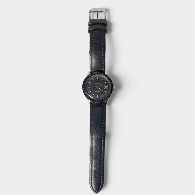 INVICTA. Reloj de pulsera «World Time», años 60–70.