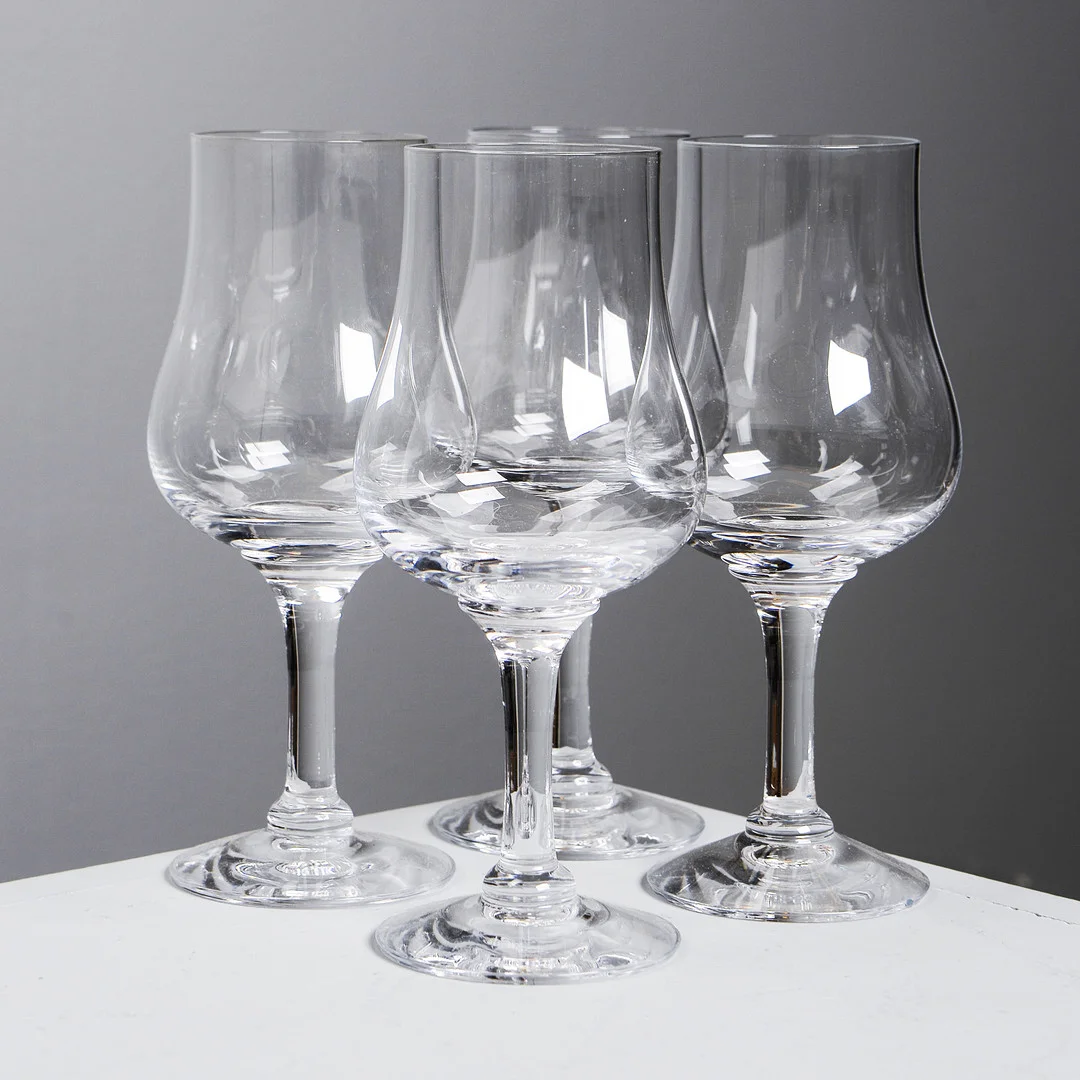 GUNNAR CYRÉN. Vinprovarglas, "Elixir", 4 st, Orrefors. — Utility glass — Formstad Auktioner