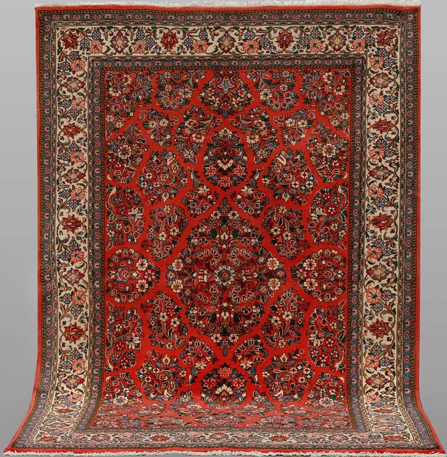 ORIENTMATTA. Sarouk, fine, 240 x 160 cm.