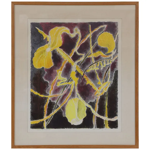 PAUL HOLSBY. FÄRGLITOGRAFI 78/135.