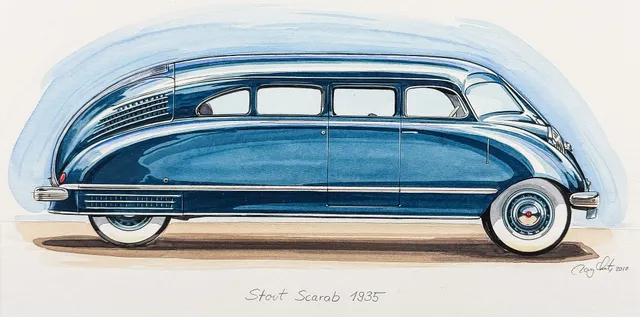 RONY LUTZ. STAUT SCARAB. Original.