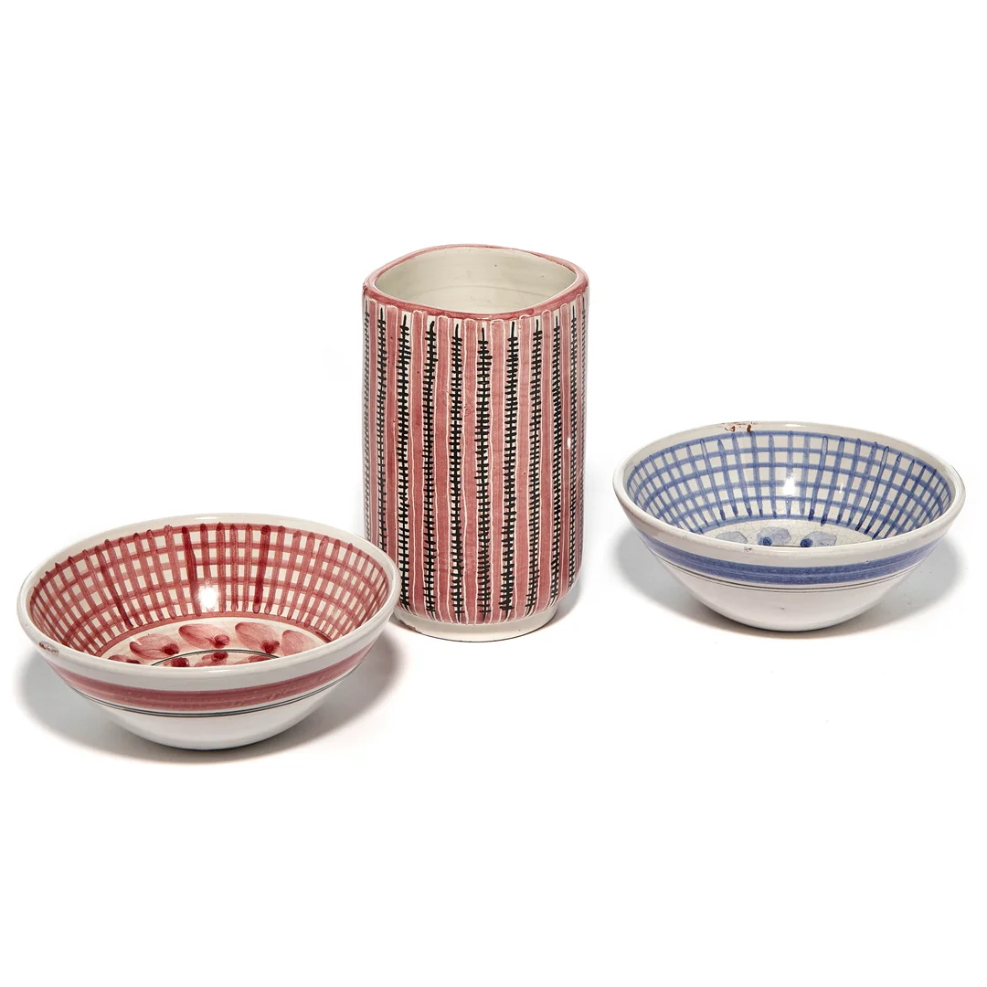 von der Lippe, Jens — Vase og skåler — Gjenstand/Keramikk og porselen — Blomqvist