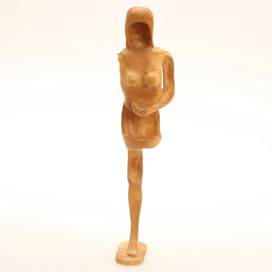 ÅKE HERCULES. Skulptur, "Kvinna", signerad 74. — Sculptures & Bronzes — RA Auktionsverket Norrköping