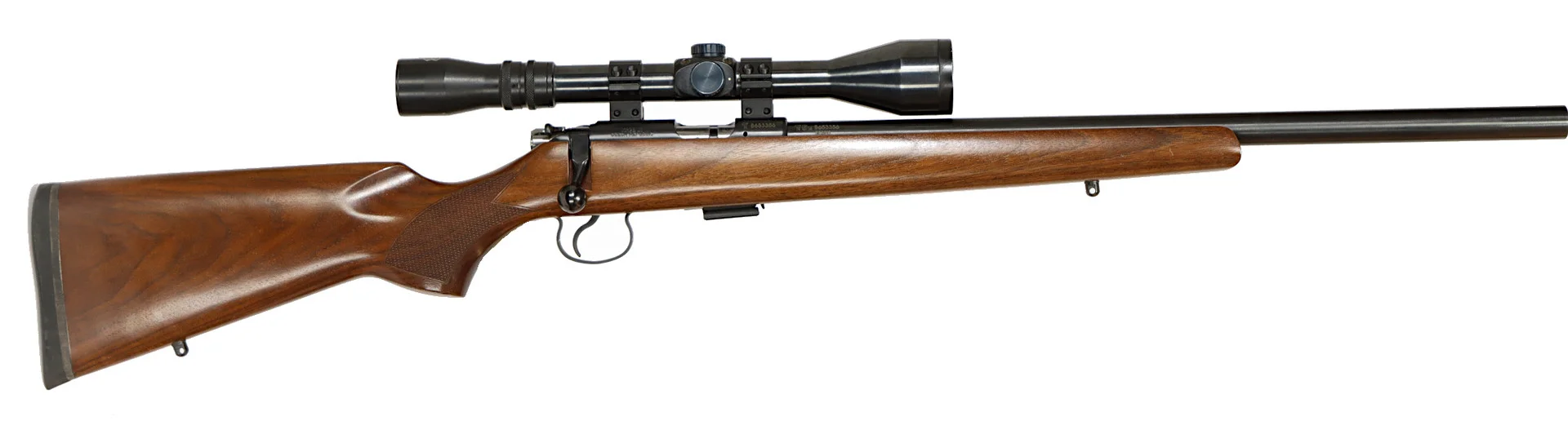 KULGEVÄR, Repeter, fabrikat CZ, modell 455 Varmint, kaliber .22LR, tillv.nr B653356, se-nr SE2707446. — Rifles — Walter Borg
