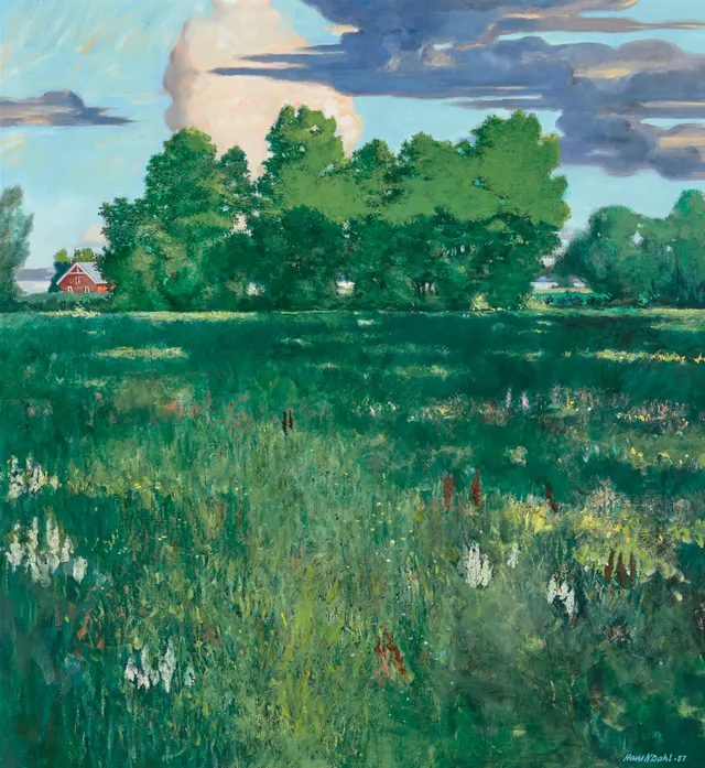 Dahl, Hans Normann — Landskap, 1987