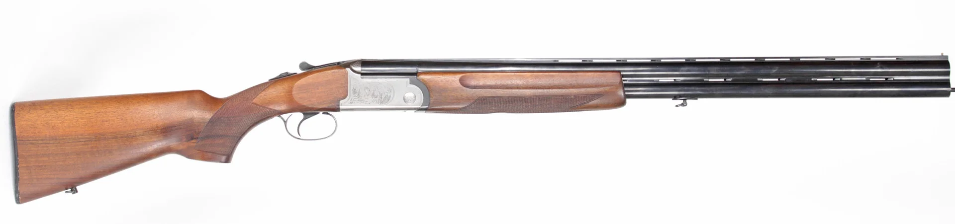 599. HAGELGEVÄR, italienskt, Enkelskott, fabrikat Husqvarna, modell 300C, kaliber 12/76, tillv.nr 108846. — Shotguns — Walter Borg