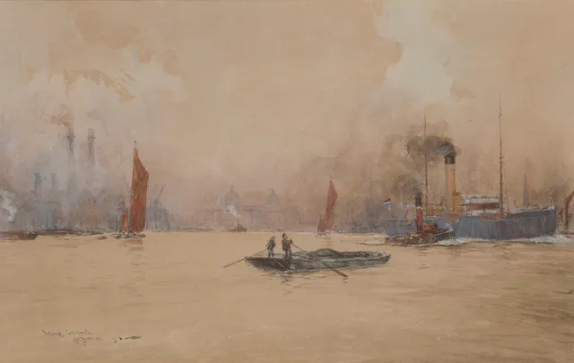 Birchall, William Minshall — "Passing Greenwich" 1913