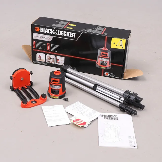 KRYSSLASER, Black & Decker LZR6TP.