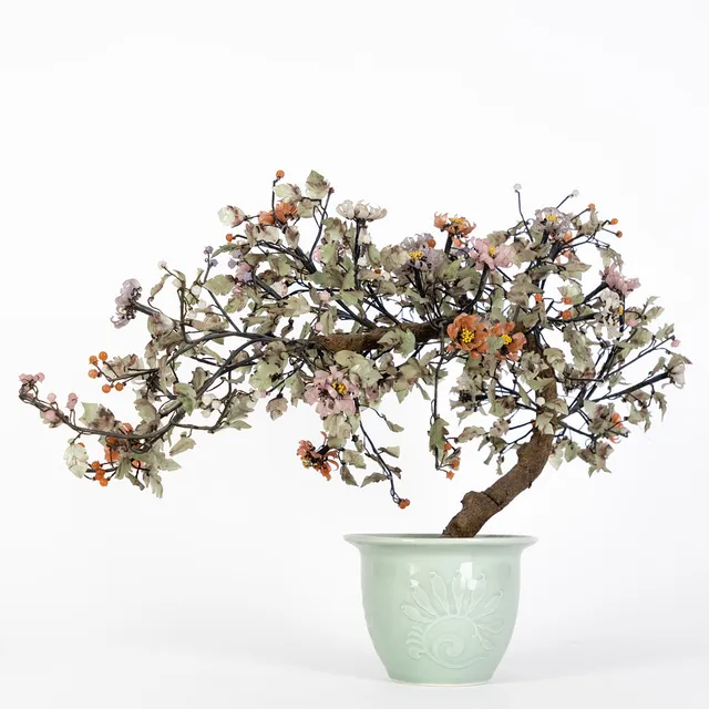 Großer Bonsai-Baum, China, 20. Jh.