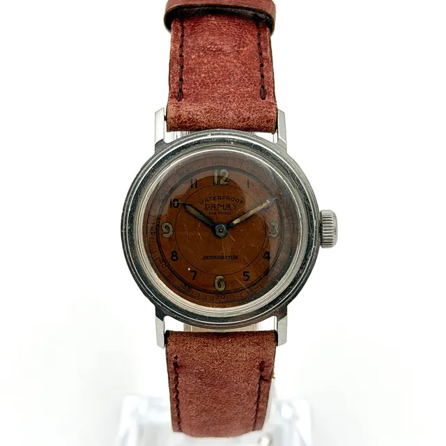 DAMAS, armbandsur, 1940-tal, manuell, stål.