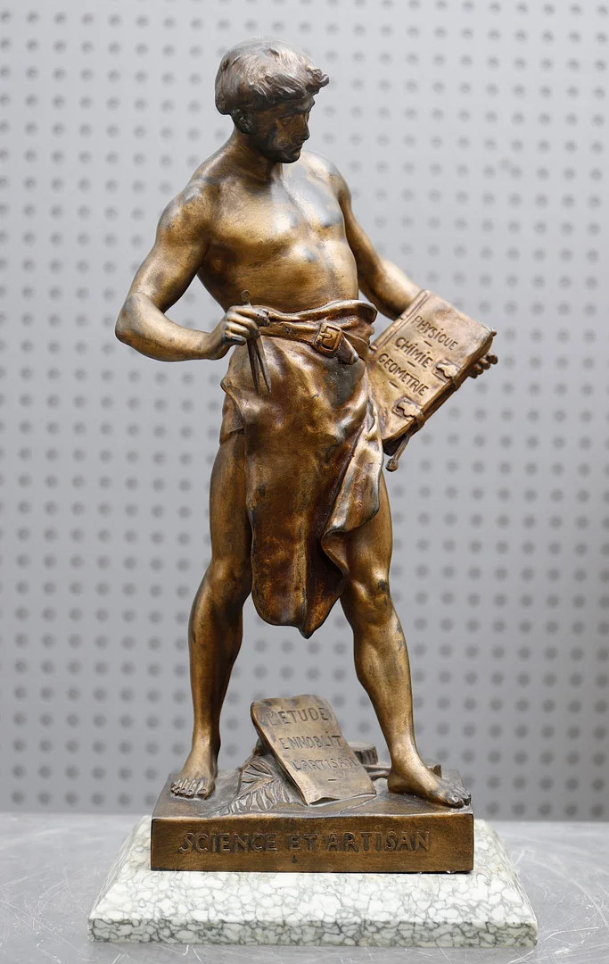 ÉMILE LOUIS PICAULT. "Science et Artisan". — Sculptures & Bronzes — Balclis