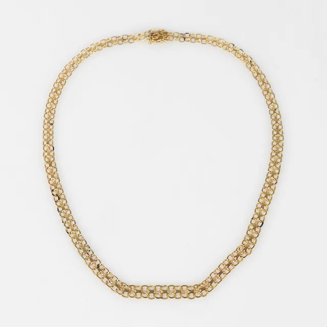 HALSBAND, 18K, bismarck, Norens Guldatelje, Hägersten 1968.