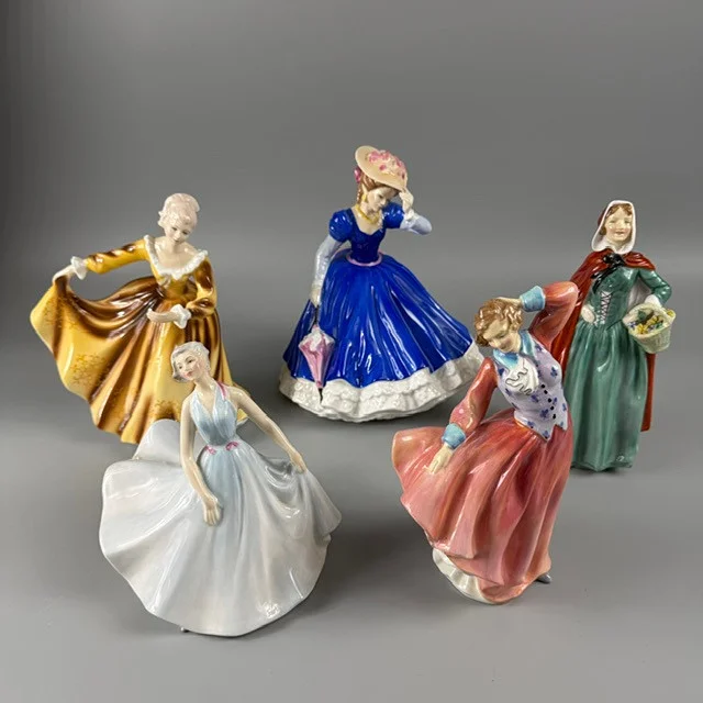 ROYAL DOULTON FIGURES. — European — Lyme Bay Auctions