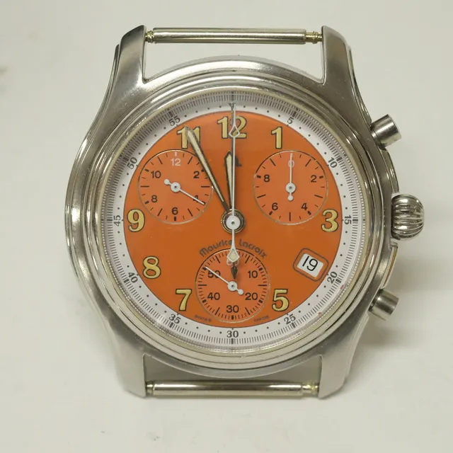 MAURICE LACROIX. ARMBANDSUR. QUARTZ. 1990/2000-TAL.