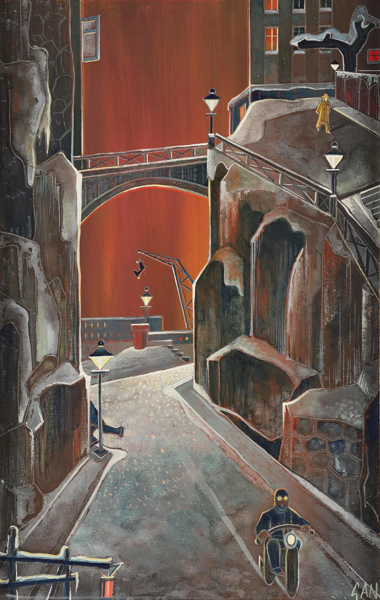 Gösta Adrian-Nilsson, "Viadukt". — Bukowskis