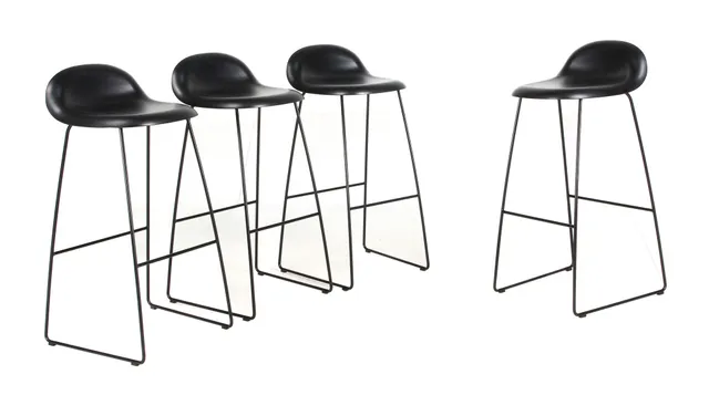 Komplot Design for GUBI. Four barstools (4)