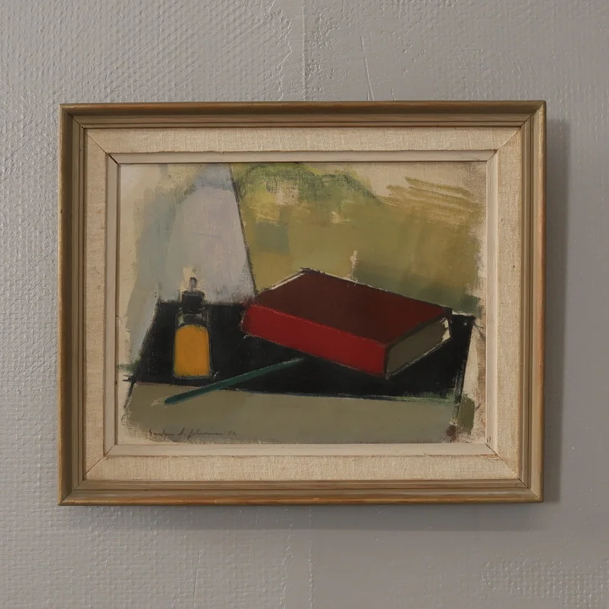 GUSTAV-ADOLF JOHANSSON. OLJA PÅ DUK signerad. — Paintings — Höörs Auktionshall