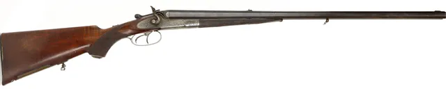 DUBBELSTUDSARE, Enkelskott, fabrikat Sauer & Sohn, kaliber .450 3 1/4 BPE (?), tillv.nr 38540, se-nr beg.
