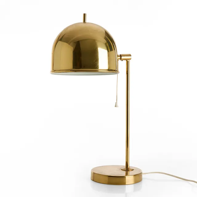 EJE AHLGREN. bordslampa, modell B-075, Bergbom, 1970-tal.