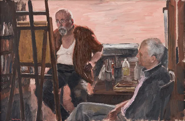 BERTRAM SCHMITERLÖW. ”Två bröder” (Bröderna).