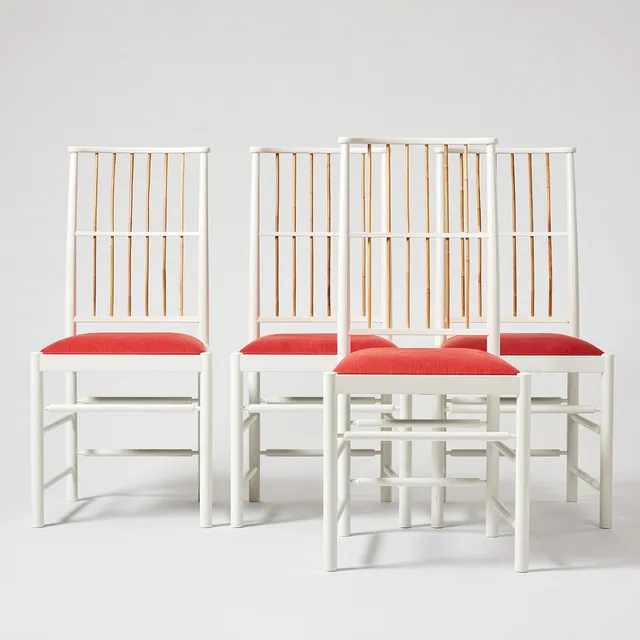 JOSEF FRANK. Stolar, fyra stycken, Firma Svenskt Tenn, modell 2025.