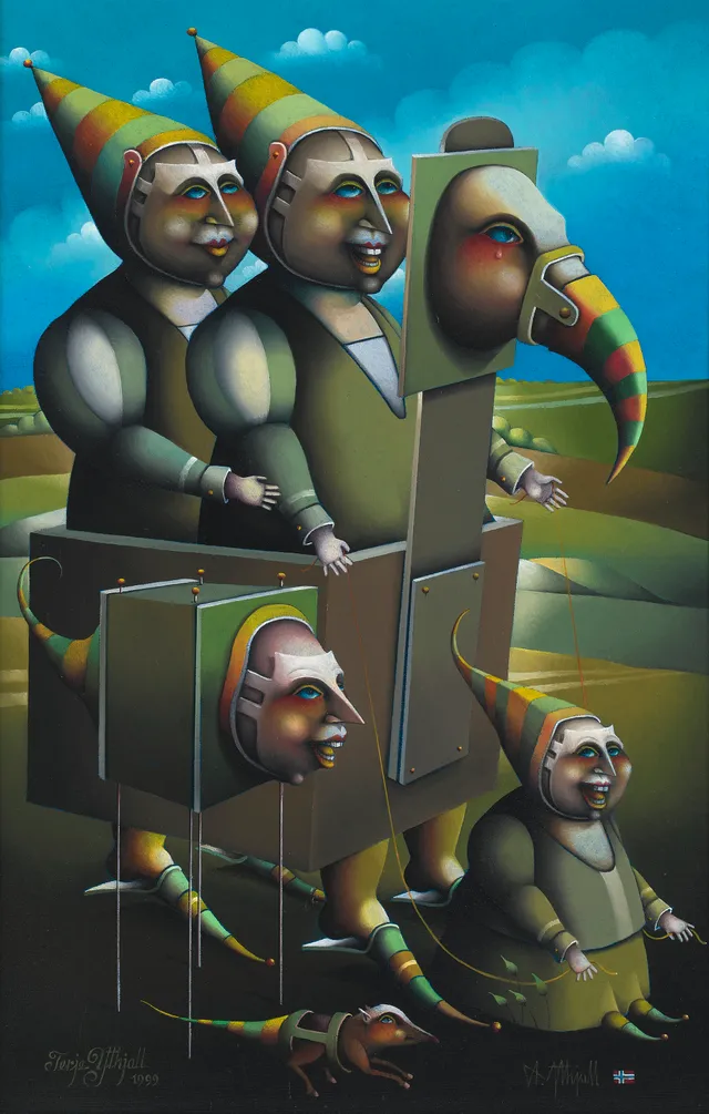 Ythjall, Terje — "På tur - maskert" 1999