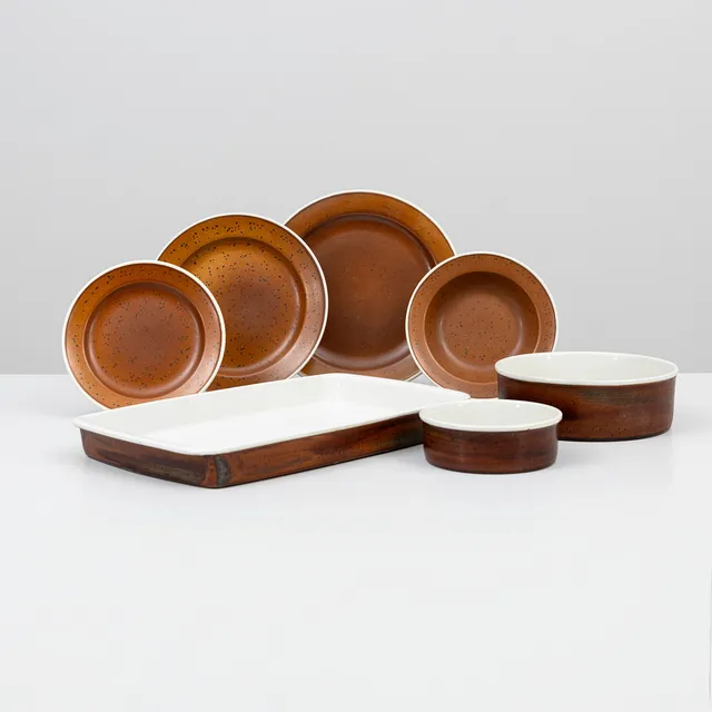 STIG LINDBERG. Matservis, 63 delar, "Coq", porslin, Gustavsberg, 1966-85.