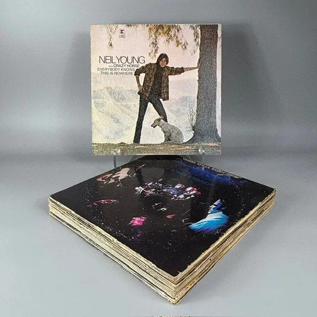 10 NEIL YOUNG/CROSBY STILLS & NASH LPs.
