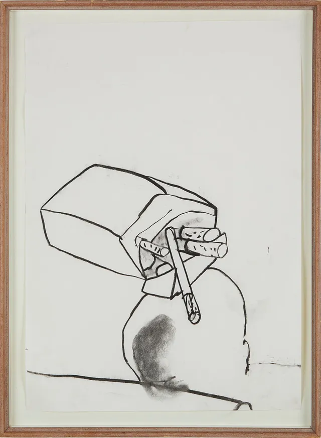 JARL INGVARSSON (FÖDD 1955). "Cigarettask".