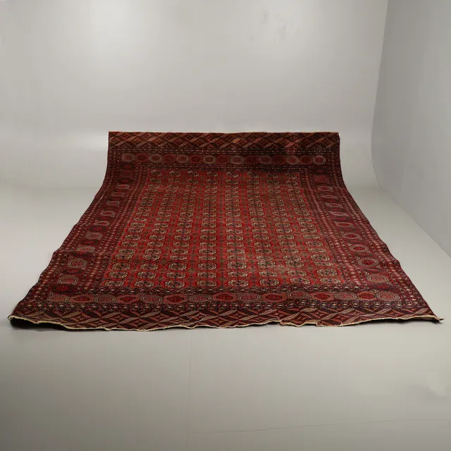 A TEKKE CARPET.