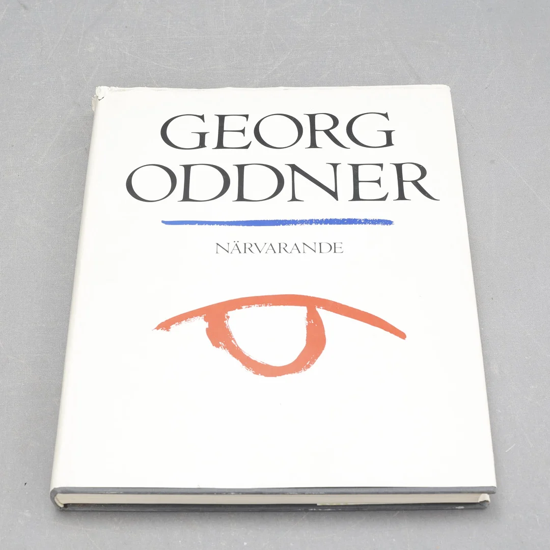 GEORG ODDNER. Bok, foto, "Närvarande", 1984. — Books — Södermanlands Auktionsverk