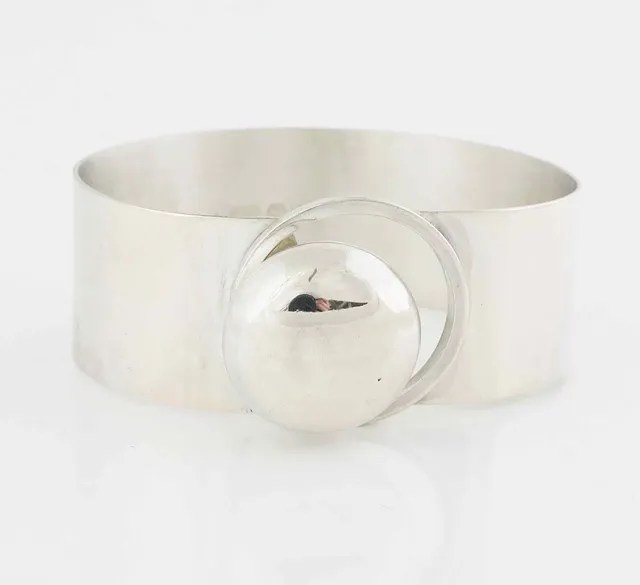 ARVO SAARELA. armring, silver, Enköping, 1972, signerad.