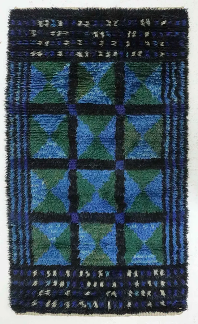RYAMATTA, 178x102 cm, 1960/70-tal.