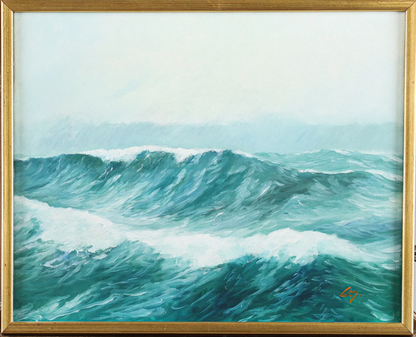 LENNART MALMSTRÖM (1937-2022). Havsmotiv, olja på duk. — Paintings — Stockholms Auktionsverk Helsingborg