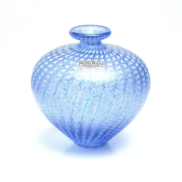 BERTIL VALLIEN. Vas, glas, signerad, Artist Coll, Kosta Boda.
