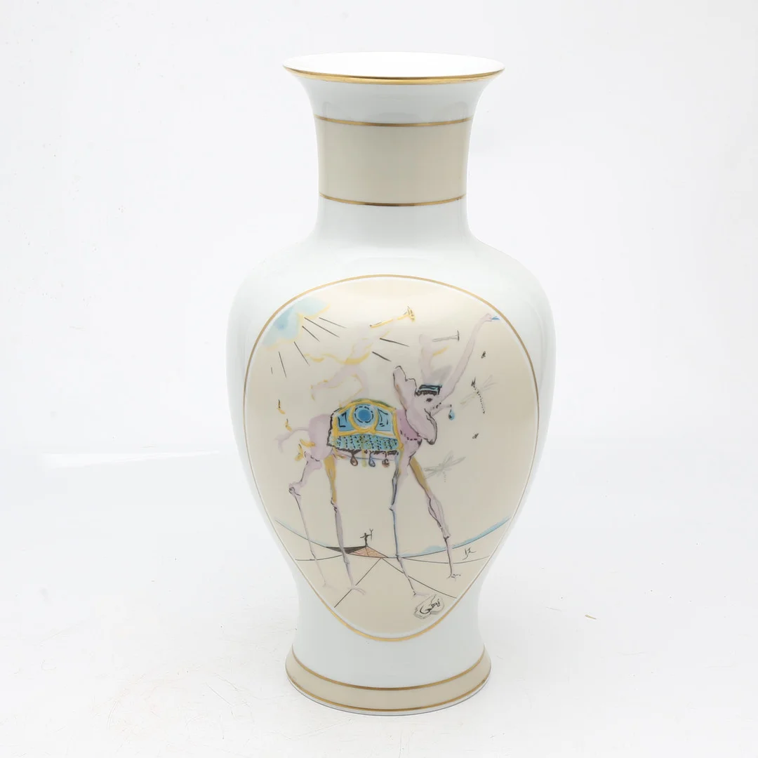 AFTER SALVADOR DALÍ. "Dalinian Apocalypse" vase. — European — Balclis