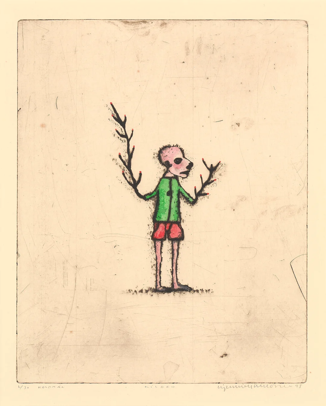 Killi-Olsen, Kjell Erik — "Kilden" 1995 — Kunst/Grafikk — Blomqvist