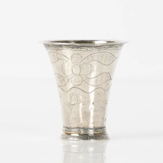 BÄGARE, silver, Johan Schröder, Landskrona 1793.