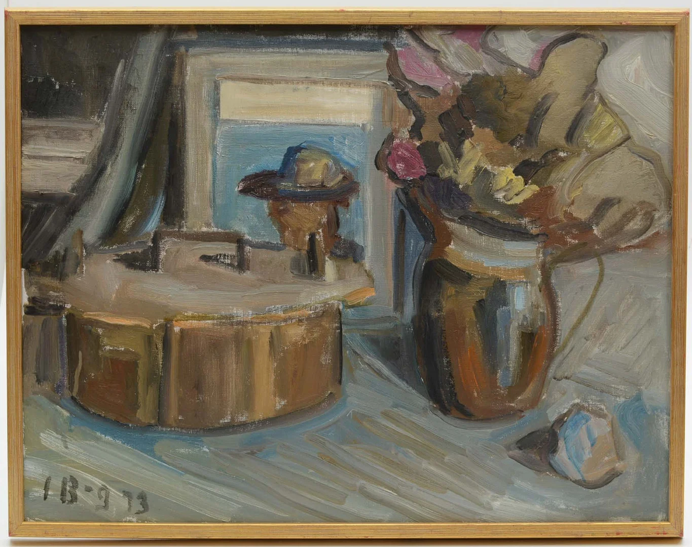 IVAN BROBERG. Stilleben. Olja på duk. — Paintings — Connoisseur Bokauktioner