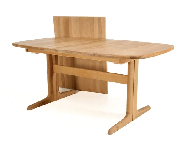 Skovby Møbelfabrik. Shaker table / Dining table, massive untreated oak, model SM74EMU