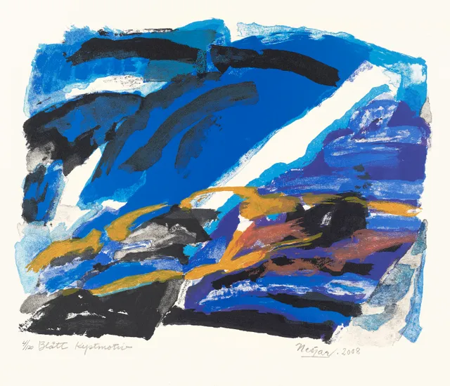 Nesjar, Carl — "Blått kystmotiv" 2008