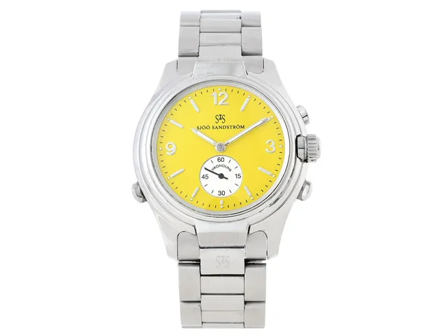 SJÖÖ SANDSTRÖM, Chronolink, Worldtimer UTC, "Mr. Björn Borg", Cal SS G2 (ETA 7001), Serie nr. 2938, Ref nr. WT 6202, herrur, 40 mm, stål/titan, analog/manuell, digital/quartz, safirglas, originallänk, viklås, cert, september 2003, box, ytterkartong.