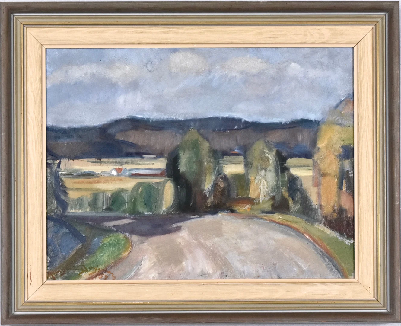 ANSGARIUS BÖRJESSON. Olja på duk. — Paintings — Halmstads Auktionskammare