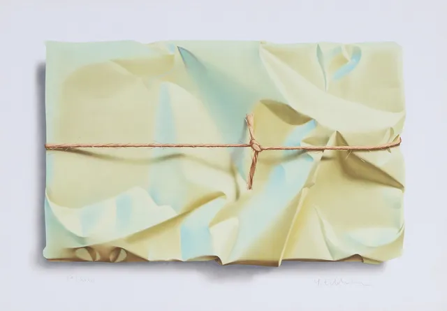 YRJÖ EDELMANN. Färglitografi E.A. II/XXXVI, "Stringed box of Lemon III", signerad och numrerad med blyerts.
