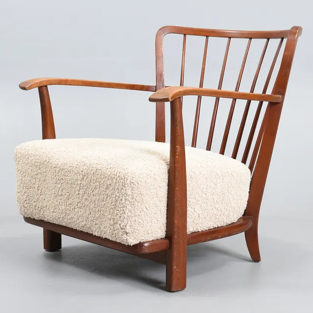FRITS SCHLEGEL. Model 1594 for Fritz Hansen, Danmark, 1940'erne.