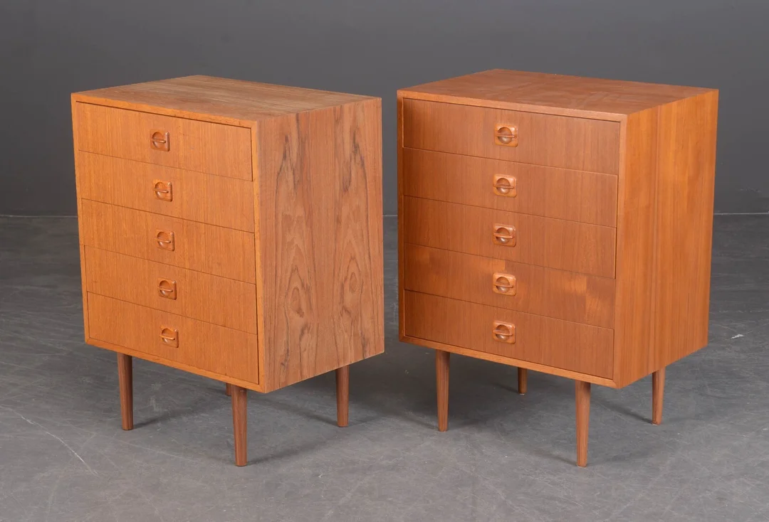 Dansk Møbelproducent. Par kommoder (2) — Furniture/Cabinets, chests of drawers — Lauritz